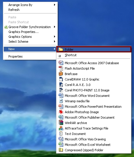 new folder