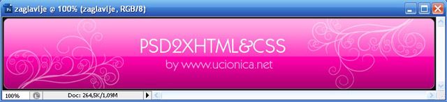 PSD u XHTML i CSS 09 PSD u XHTML i CSS 09