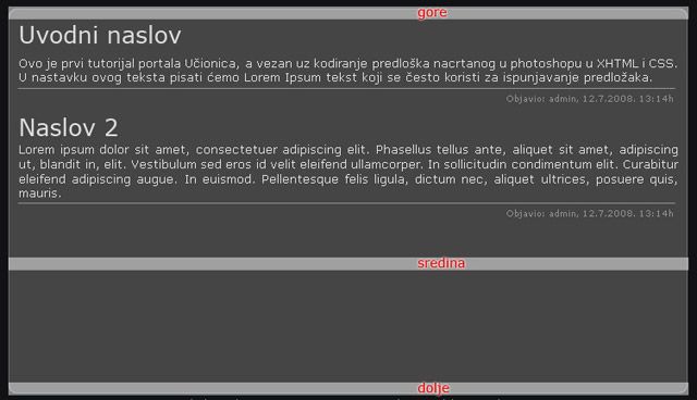 PSD u XHTML i CSS 11 PSD u XHTML i CSS 11