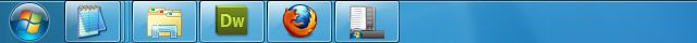 windows 7 taskbar