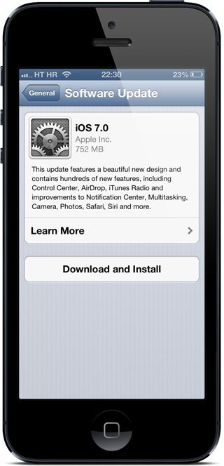 ios 7 update