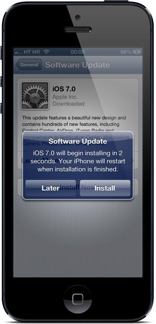 ios 7 instalacija
