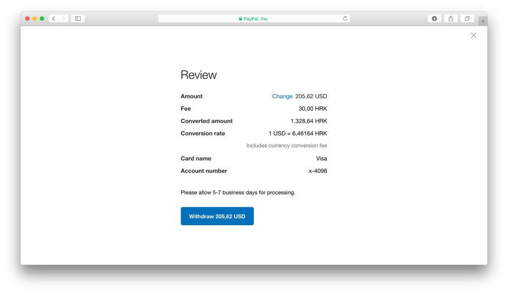 PayPal pregled