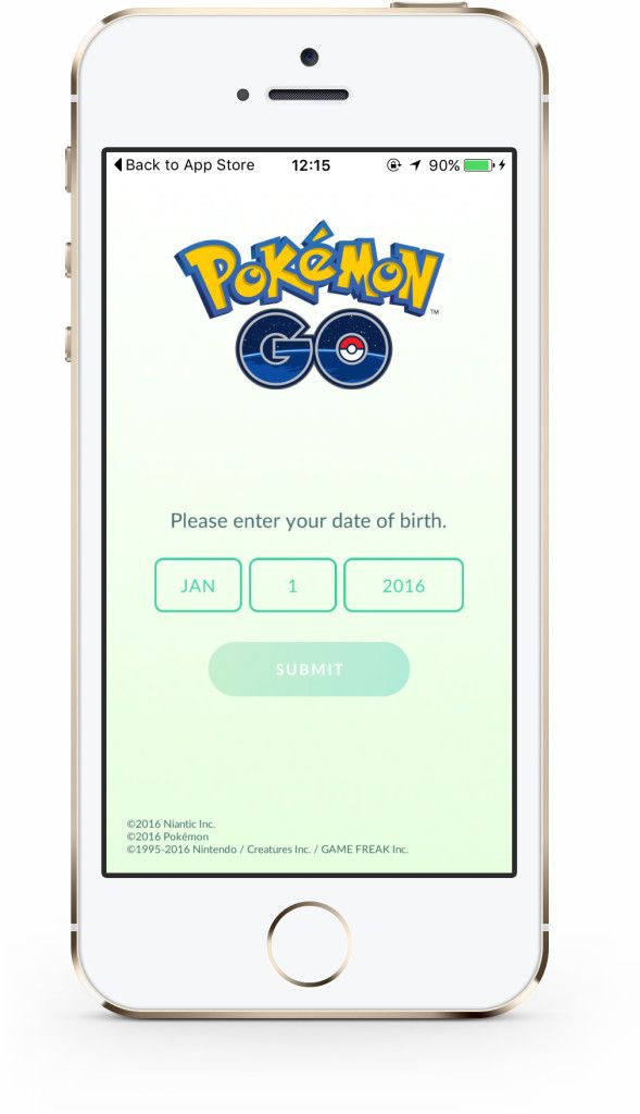 Pokémon GO datum rođenja