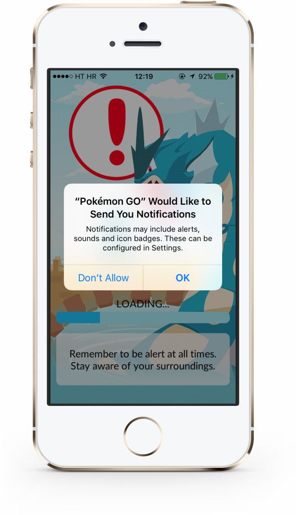 Pokémon GO notifikacije